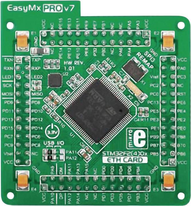 Actual product image MikroElektronika EasyMx PRO v7 for STM32 STM32F407VGT6