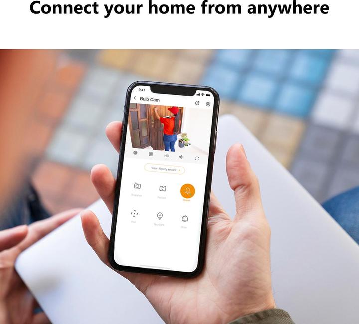 Actual product image Imou Bulb Cam