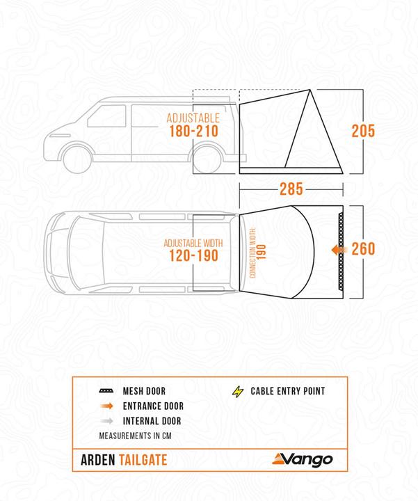 Image du produit Vango Arden Tailgate (7.10 kg)