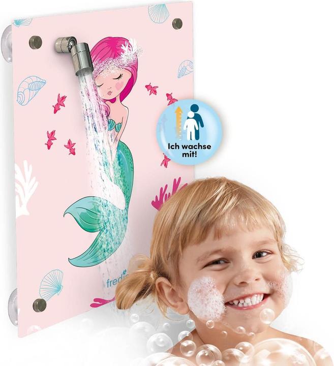 Actual product image Fredi's children's shower mermaid 40 x 30 cm, connection dimensions: Without, version