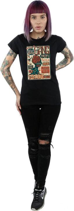 Image du produit Big Bang Theory - T-shirt INFOGRAPHIC POSTER - Femme (M)