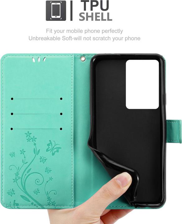 Image du produit Cadorabo Coque pour Realme C75 pour Fleur Book (Siemens CC75)