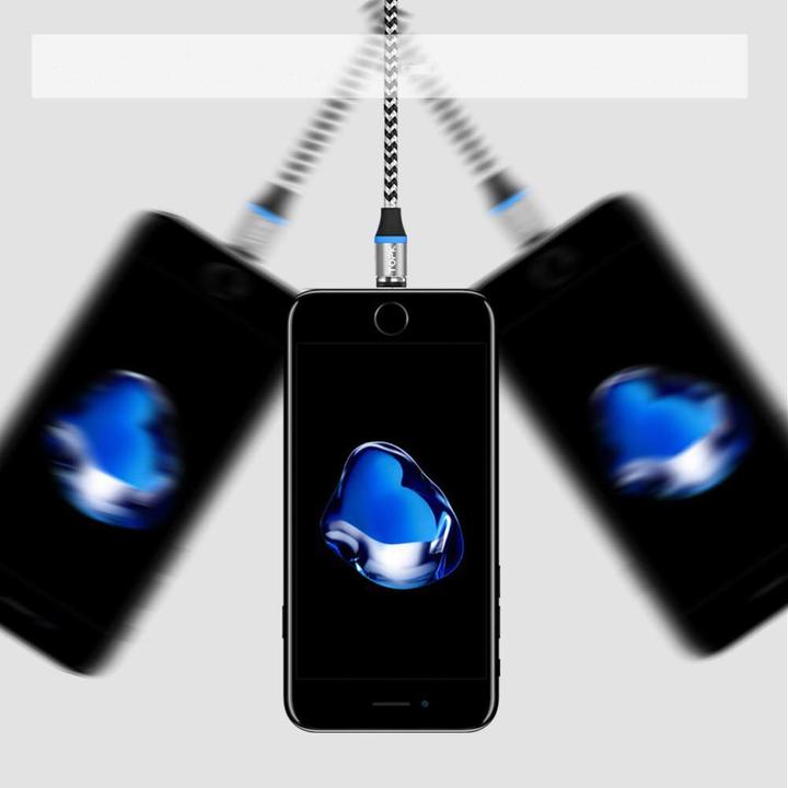 Actual product image Hurtel Plug adapter for magnetic USB Cable Lightning silver