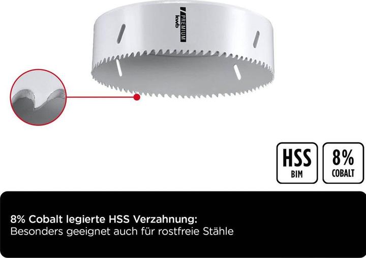Actual product image kwb Hss Bimetal Hole Saw 152Mm (152 mm)
