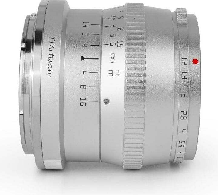 Image du produit TTArtisan 50 mm f1.2 Fujifilm X (Fujifilm X, APS-C / DX)