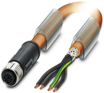 Produktbild Phoenix Contact 1424096 Sensor-/Aktor-Anschlussleitung 1.50 m Polzahl: 4 1 St.