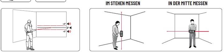 Actual product image Metrica Telemetre Laser Double Alu 60+60