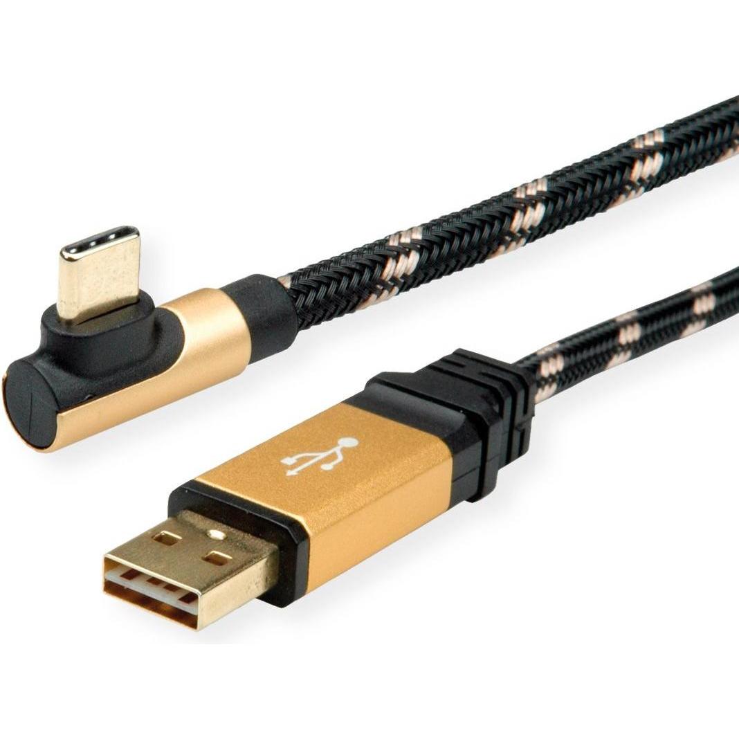 Roline GOLD USB 2.0 Kabel, USB A reversibel, ST (1.80 m, USB 2.0), USB Kabel