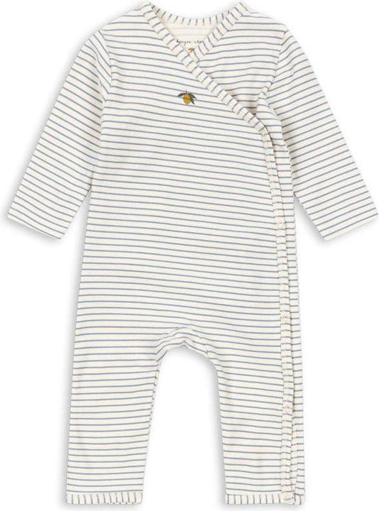 Produktbild Konges Slojd Basic NewbornStrampler Stripe Bluie (68)