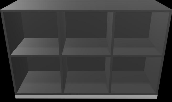 Actual product image Narbutas Choice shelf (120 x 40 x 76 cm)