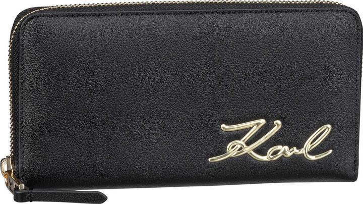 Karl Lagerfeld Geldbörse K/Signature 2.0 Cont Zip Wallet