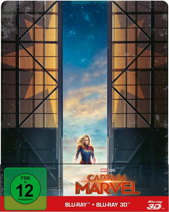 Image du produit Disney Interactive Studios Captain Marvel (Steelbook) - Blu Ray 3D (Blu-ray 3D)