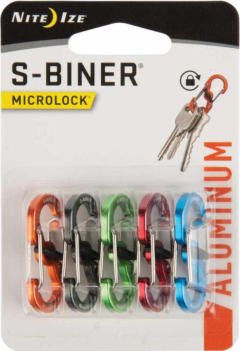 Immagine prodotto Nite Ize NiteIze S-Biner MicroLock Alluminio