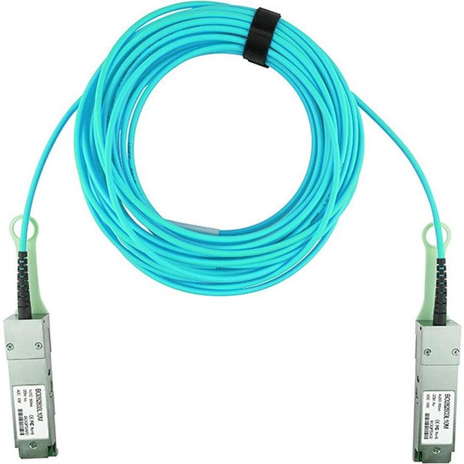 BlueOptics Marconi QSFP-100G-AOC-15M kompatibles AOC QSFP28 BO282803L15M, Transceiver