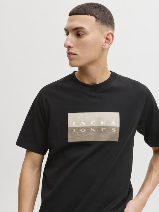 Produktbild Jack & Jones Jcofusion Dots Print Tee Ss Crew Sn (M)