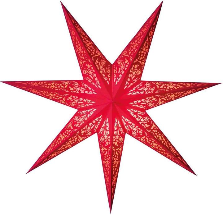 Produktbild Starlightz Papierstern lux red size M