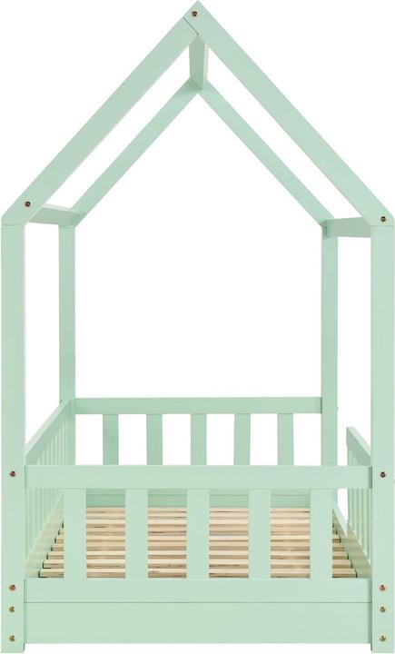Image du produit Juskys Kinderbett Marli 80x160cm - Mint (80 x 160 cm)