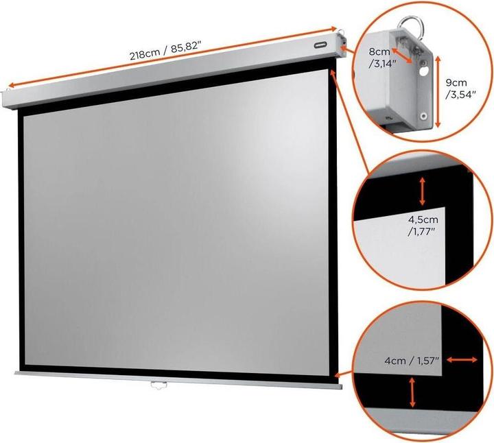 Actual product image Celexon Rollo-Leinwand Professional Plus (98.43", 4:3)