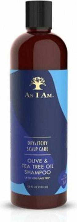 Immagine prodotto As I Am Shampoo all'olio di oliva e tea tree DRY & ITCHY 355 ml (355 ml, Shampoo liquido)