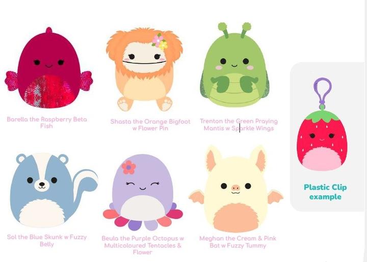Produktbild Squishmallows Clip-On (9 cm)