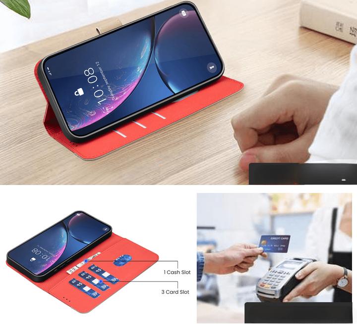 Actual product image Binfen Color Galaxy S25 FE - BINFEN Ledertasche Floral (Samsung Galaxy S25 FE)