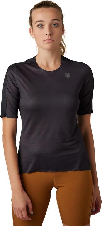 Actual product image Fox Jersey 23 W Flexair Ascent Ss Blk L (L)