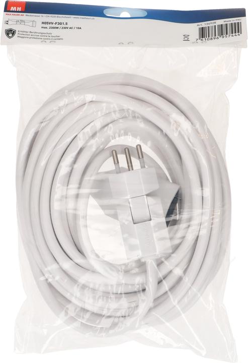 Image du produit Max Hauri clip-clap Rallonge TD H05VV-F3G1.5 (10 m, Type 13)