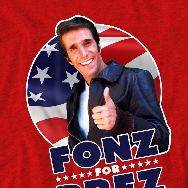 Produktbild Happy Days Fonz for Prez TShirt (3XL)