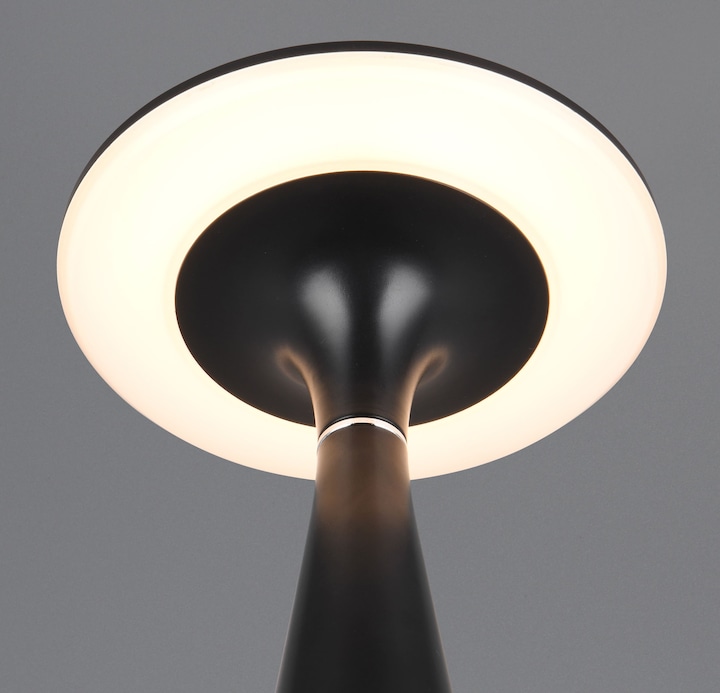 Produktbild Reality LED-Akku-Tischleuchte TORREZ, 57726132, schwarz, IP 44, 2 W, 180 lm (180 lm)