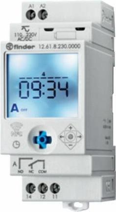 Actual product image Finder Timer for top-hat rail B