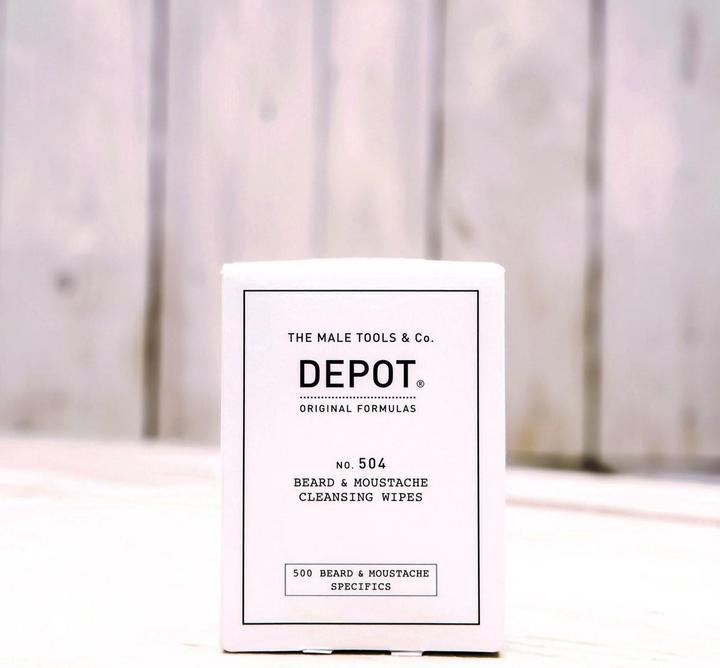 Immagine prodotto Depot No. 504 Salviette detergenti per barba e baffi