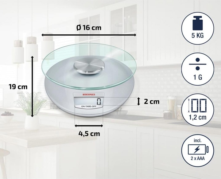 Produktbild Soehnle Roma Silver