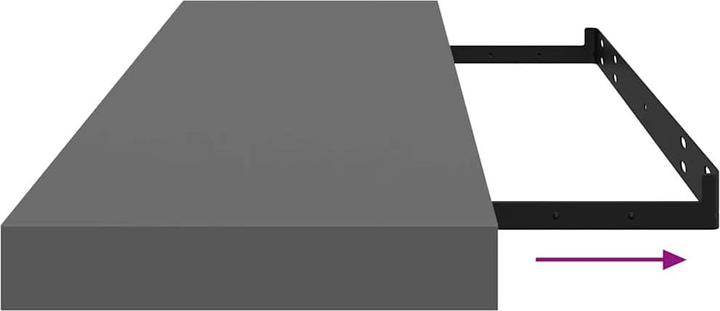 Actual product image vidaXL Wandregal (23.50 x 90 x 4 cm)