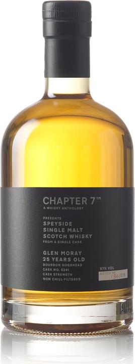 Chapter 7 25 ans Glen Moray 1990 (Single Malt, Scotch Whisky, 1 x 70 cl)