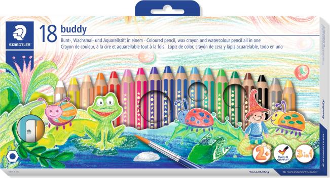 Produktbild Staedtler Buntstift Noris jun 18ST (Mehrfarbig, 18 x)