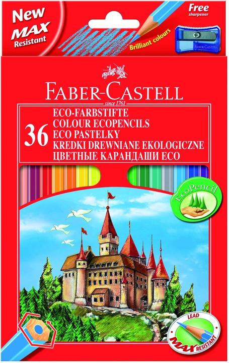 Actual product image Faber-Castell Coloured pencils coloured 4 pieces (Colored, 4 x)