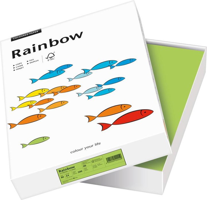 Actual product image Rainbow Copy paper (80 g/m², 500 x, A4)