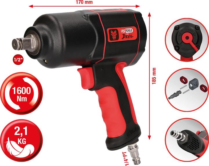 Produktbild KS Tools The Devil (Druckluft)