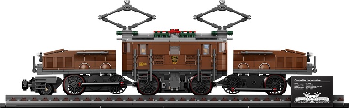 Image du produit LEGO La locomotive crocodile (10277, LEGO Icons)