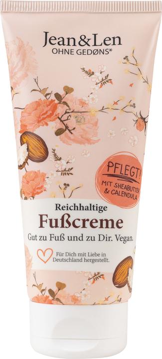 MGA Jean & Len, Fusscreme, Calendula und Sheabutter, 100 ml (Fusscrème & Fussgel, 100 ml)
