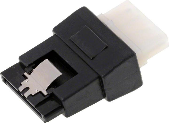 Produktbild Delock Adapter Power SATA HDD Clip -> 4Pin/Bu (15 pin S-ATA, 4 pin Molex)