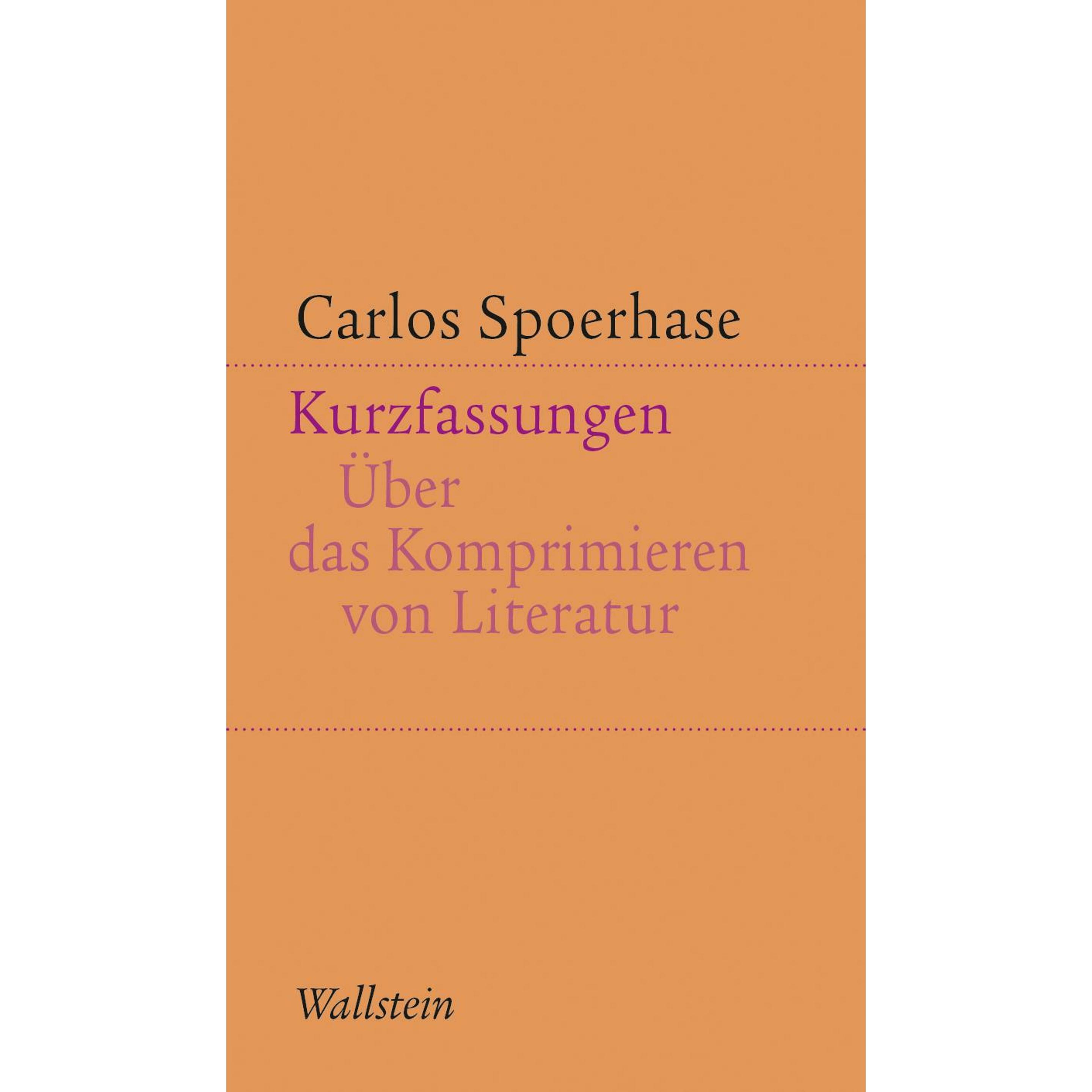 Kurzfassungen, Fachbücher von Carlos Spoerhase