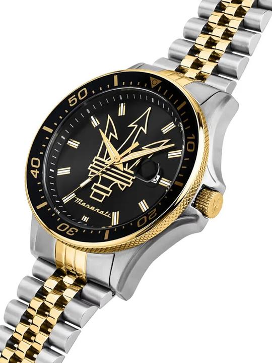Actual product image Maserati Herrenuhr Sfida (Rotatable bezel, Chronograph, 44 mm)