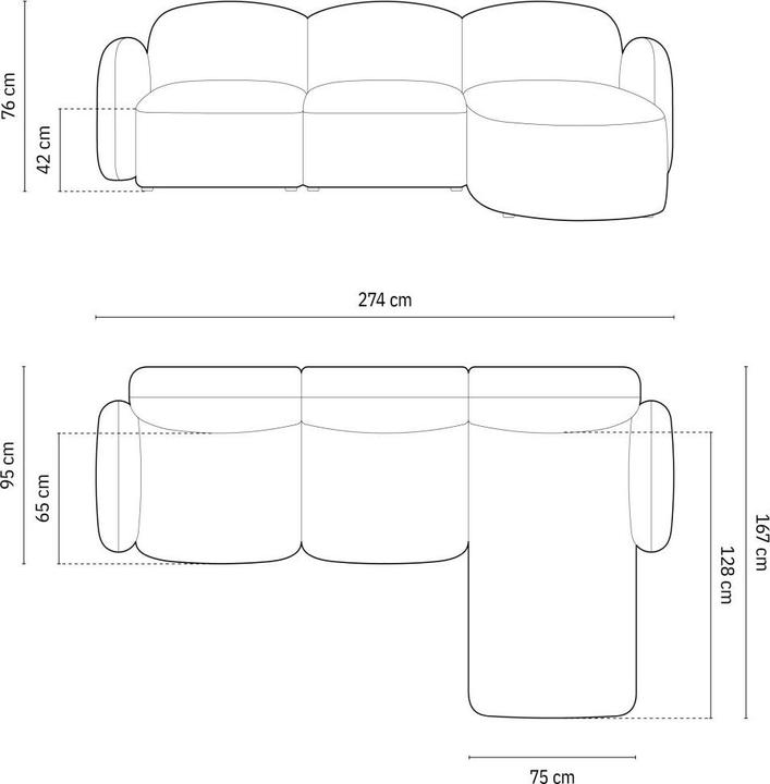 Produktbild Micadoni Blair (Ecksofa)