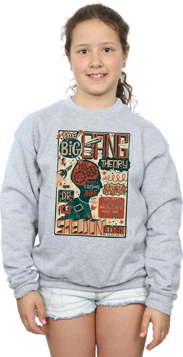 Immagine prodotto Big Bang Theory Infographic Poster Felpa Ragazze (128)