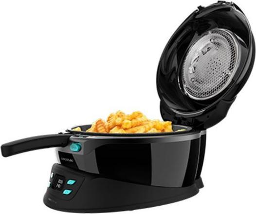 Actual product image Cecotec Hot air fryer Turbo Cecofry 4D Healthy 1350 W Blue Black 3 L