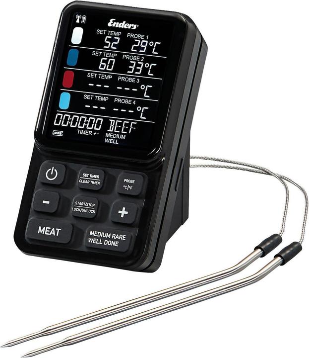 Actual product image Enders LCD radio thermometer