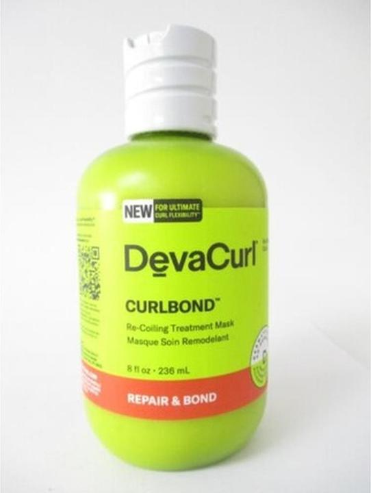 Actual product image DevaCurl Curlbond Re-Coiling Treatment Mask 8 oz (Liquid shampoo, 1000 ml)