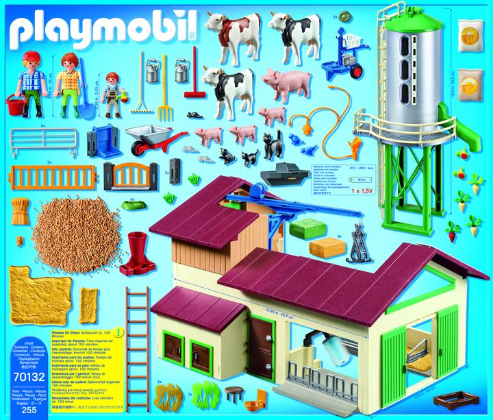 Immagine prodotto Playmobil Grande azienda agricola con silo (70132, Paese Playmobil)