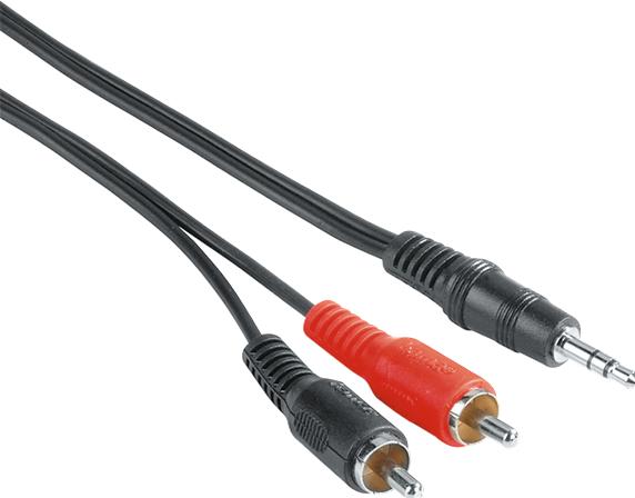 Produktbild Hama 2in1 (2 m, AUX Kabel, Cinch Kabel)